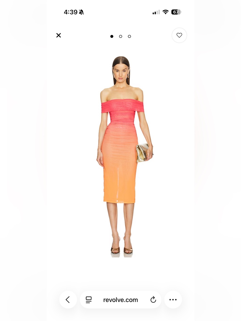 Michael Costello x Revolve Sunset Midi Dress